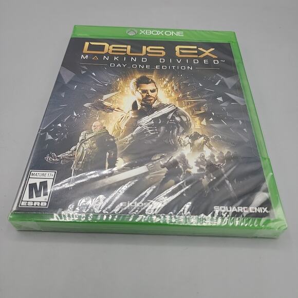 Deus Ex: Mankind Divided - Day One Edition XBOX One Brand New + Factory Sealed - Picture 9 of 9